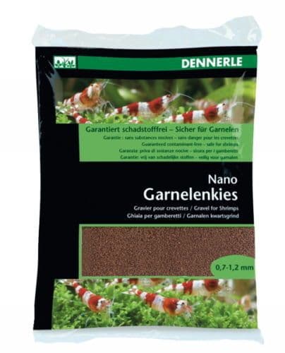 Dennerle Nano Shrimp Gravel, Borneo Brown 2 kg