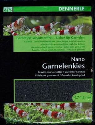 Dennerle Nano Shrimp Gravel, Sulawesi Black 2 kg
