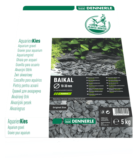 Dennerle  Plantahunter natural gravel - kongo (Baikal) 5kg 10-30mm