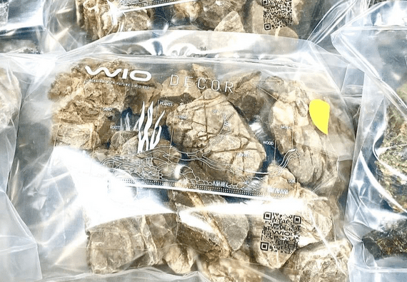 Mini Landscape Rock Seiryu Stone per KG Aquarium Gardens