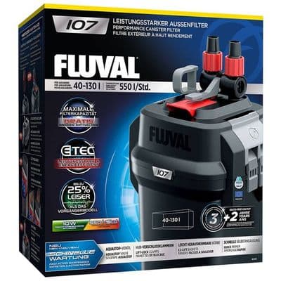 Fluval 107 Canister Filter, 40-130 L