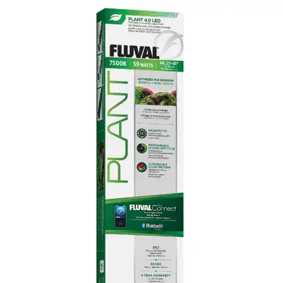 Fluval Plant 4.0 LED Aquarium Light, 59W, 46.25-61″ / 117-155 cm