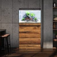 Fluval  Visi-White 60 Aquarium Set, 78L, Hunton Oak