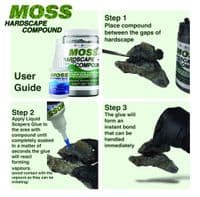 Hardscape Bonding Compound Grey, by Moss and Shark
