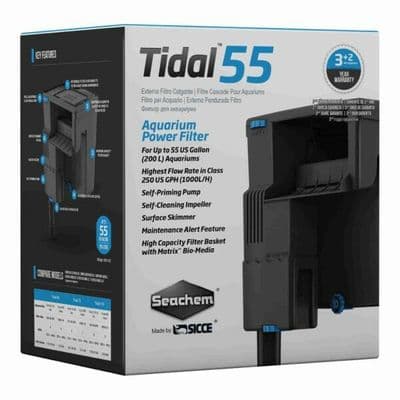 Seachem Tidal 55 Power Filter (HOB)