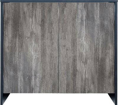 Superfish Scaper Design Cabinet Stand 140 - 77x45cm Black/Pasadena Grey