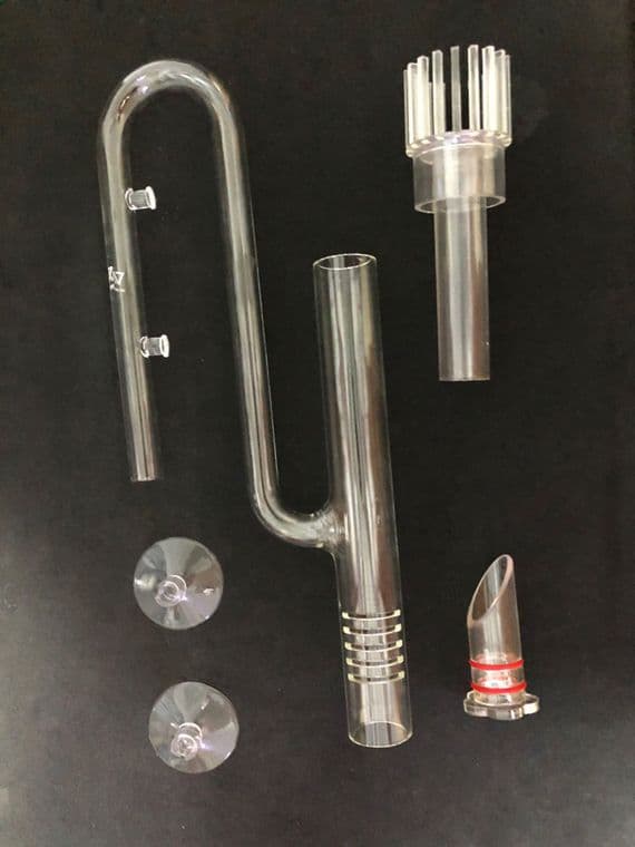 VIV Glass Skimmer Inflow 12mm