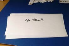 A4POLLAN: Pack of 100 Polyolefin A4 Self Adhesive Laser & Inkjet Sheets