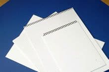 A5PP: Plain spiral pad A5