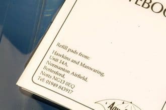 AR1: Refill pad for AN1 standard waterproof notebook