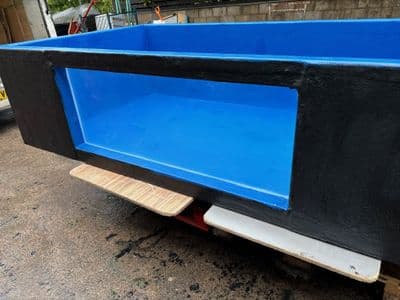 1800 x 1250mm (6ft x 4ft wide) pond