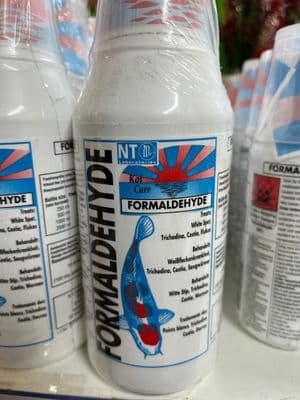 Formaldehyde- anti parasite treats white spot , costia, flukes