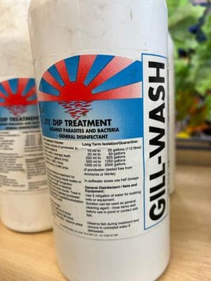 Gill wash - treatment for raised scales and general discinfectant