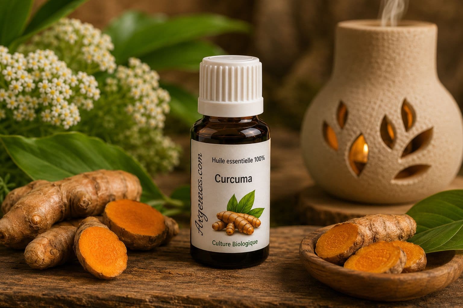Les Merveilles de l’Huile Essentielle de Curcuma