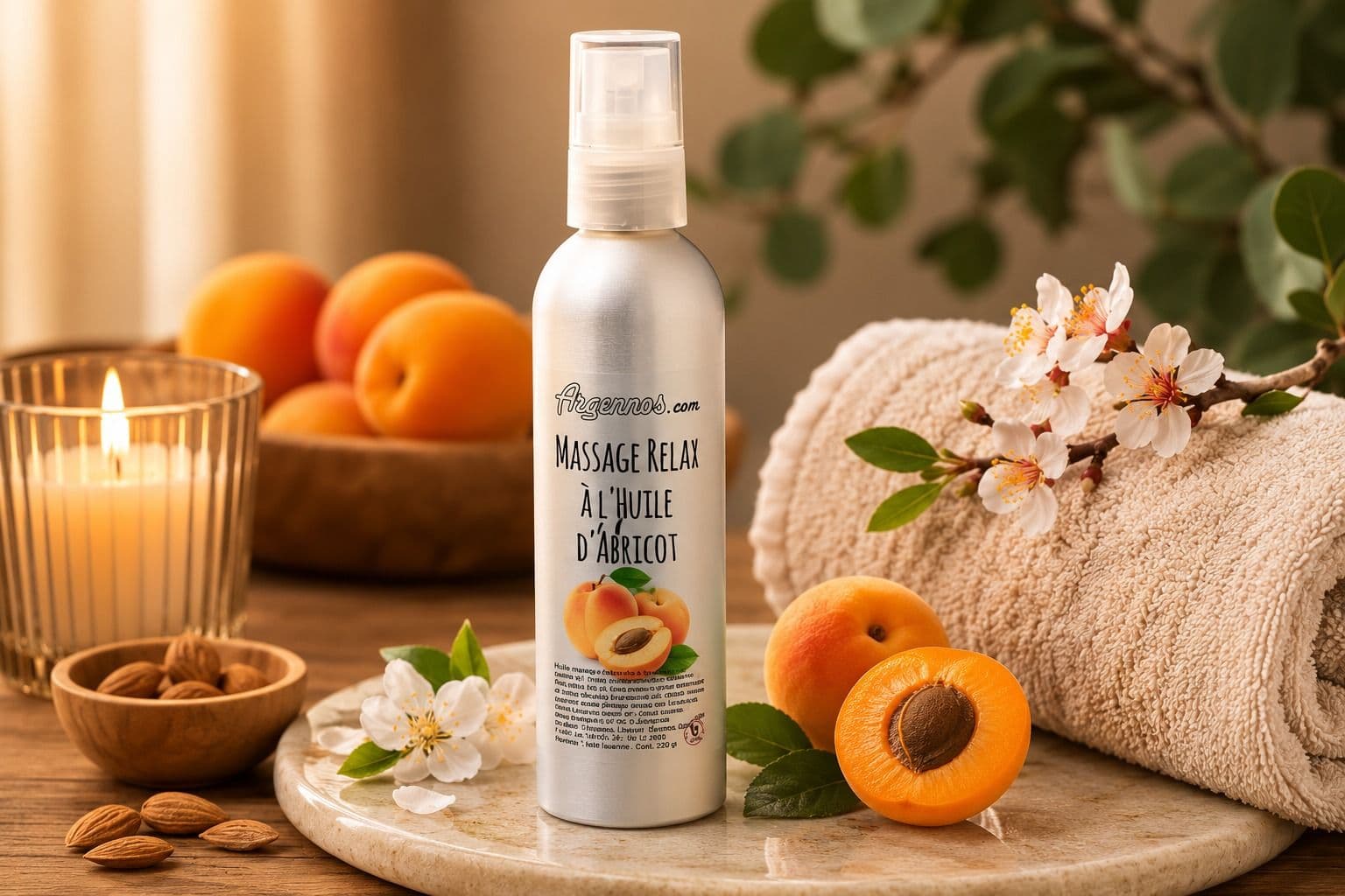 L’Essence Relaxante d’un Massage à l’Huile d’Abricot