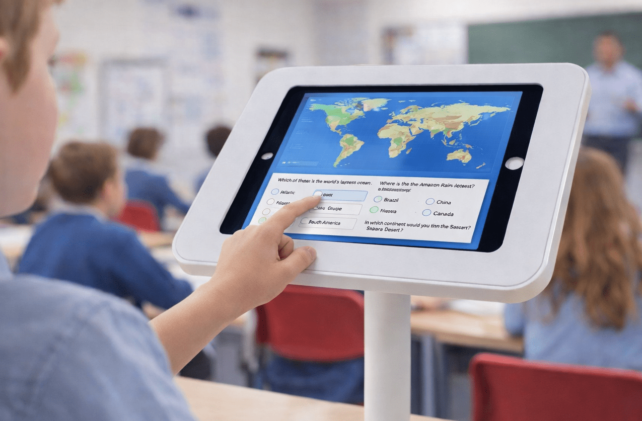 The safest tablet mounting solutions for public use