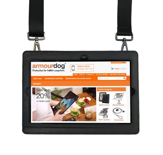 armourdog® hand and shoulder strap case for Lenovo M10/P10 tablet (10.1