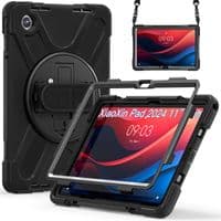 armourdog® rugged case for Lenovo Tab K11 tablet with hand/shoulder strap and kick stand