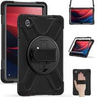 armourdog® rugged case for Lenovo Tab K11 tablet with hand/shoulder strap and kick stand