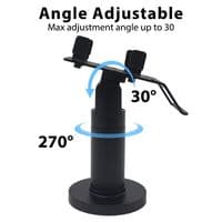 armourdog® tilt and swivel universal payment terminal holder in black or white