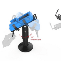 armourdog® tilt and swivel universal payment terminal holder in black or white