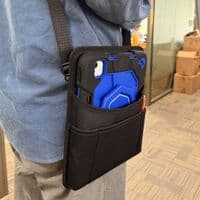 armourdog® universal tablet holster carry case with shoulder strap and accessory pocket