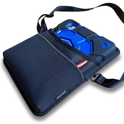 armourdog® universal tablet holster carry case with shoulder strap and accessory pocket