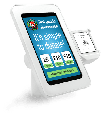 Fixed desk mount with SumUp Solo bracket