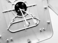 Fixed desk mount with WisePad3 bracket