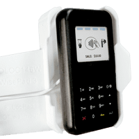 Fixed desk mount with WisePad3 bracket