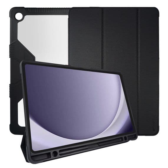 Lightweight, semi-rugged folio case for Samsung Tab A9+ 11