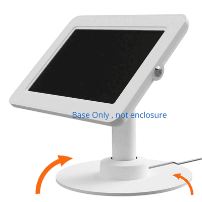 locpad® accessory - freestanding desk base with rotating module