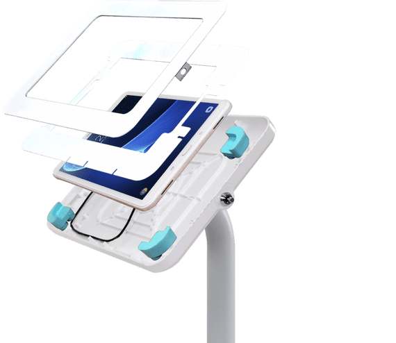 locpad® anti-theft tablet kiosk for the Galaxy Tab Active5 Pro