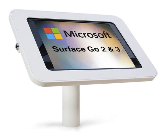 locpad® anti-theft tablet kiosk for the Microsoft Surface Go 2, 3 and 4