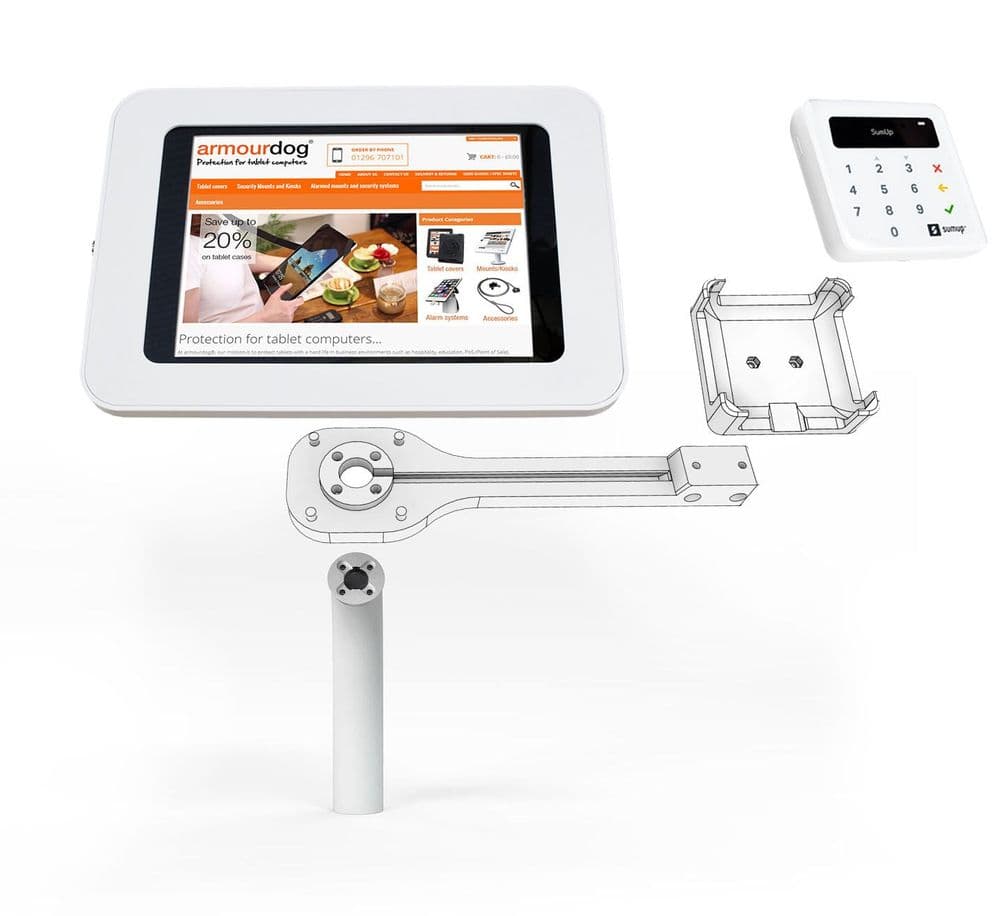 LocPad contactless payment card reader mount
