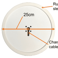 locpad® freestanding desk base