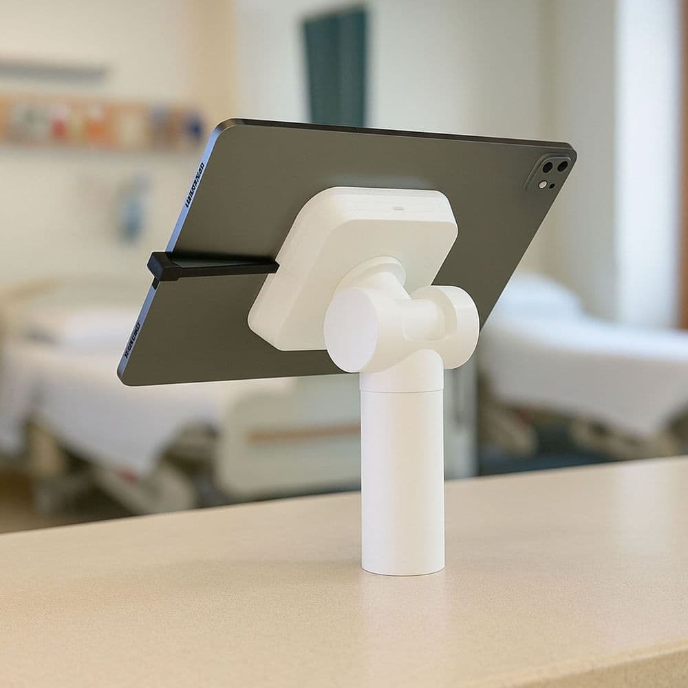 locpad universal tablet mount with tilt-mount neck