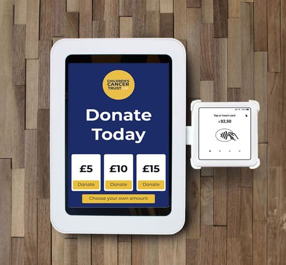 Low Profile wall mount with Sumup Air bracket