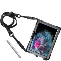 Microsoft Surface Go 1/2/3/4 rugged case with hand / shoulder strap & tempered screen protector