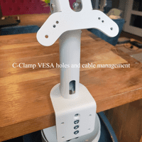 modloc® modular steel tablet security enclosure kiosk with clamp mount