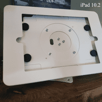 modloc® modular steel tablet security enclosure kiosk with clamp mount