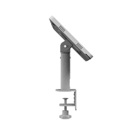 modloc® modular steel tablet security enclosure kiosk with clamp mount