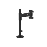 modloc® modular steel tablet security enclosure kiosk with pole mount