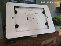 modloc® modular steel tablet security enclosure kiosk with Ultraflex wall mount