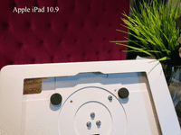 modloc® modular steel tablet security enclosure kiosk with wall mount
