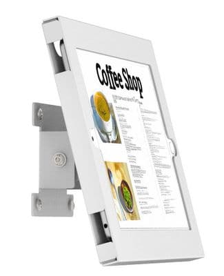 modloc® modular steel tablet security enclosure kiosk with wall mount