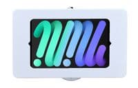 modloc® secure tablet POS kiosk with swivel mount for iPad Mini 6 in white