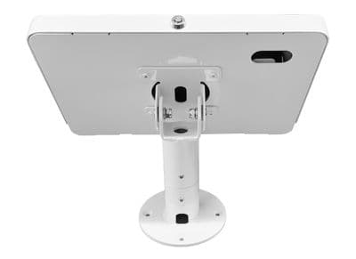 modloc® secure tablet POS kiosk with swivel mount for iPad Mini 6 in white