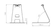 modloc® secure tilt and swivel security mount / stand for 7