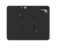 modloc® wall mounted secure tablet POS kiosk for iPad 10.2 2018 / 2020 / 2021 in black